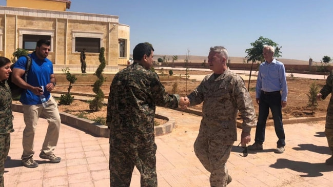Suriye'de özel görüşme... ABD'li general PKK ile kol kola!