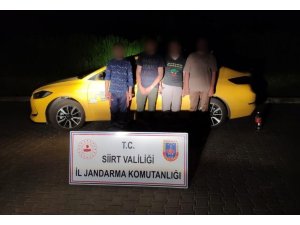 Siirt’te Afganistan uyruklu 4 düzensiz göçmen yakalandı