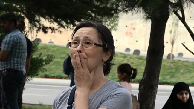 İş yeri çığlıklarıyla inledi Arkadaşının ölümünü böyle izledi!