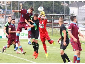 Trabzonspor oynadığı ilk hazırlık maçında golsüz berabere kaldı