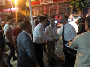 Şanlıurfa Valisi Suriye’den atılan roketle yaralananları ziyaret etti