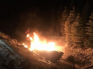 Yakıt tankeri patladı: 1 ölü