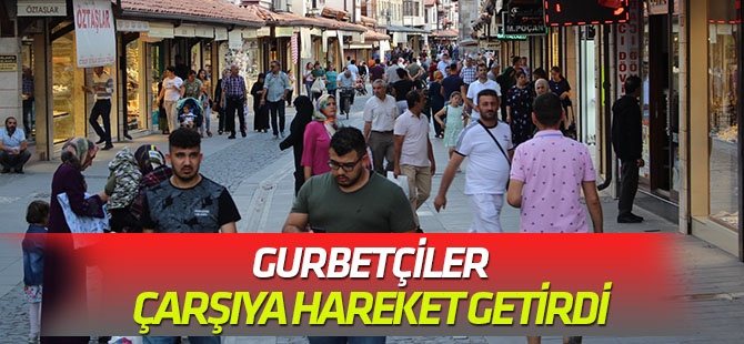 Çarşıda hareket Esnafta bereket