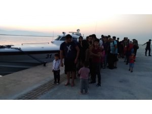 Didim’de 53 Afgan göçmen yakalandı