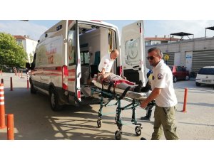 Mobilya imalathanesinde iş kazası: 1 yaralı