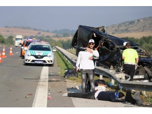 TEM’de can pazarı: 1 ölü, 10 yaralı