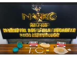 Antalya’da uyuşturucu operasyonlarında 93 yakalama