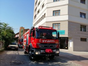 Aydın’da öğrenci yurdunda yangın