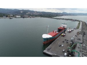 Ordu limanına kavuşuyor