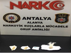 Alanya’da uyuşturucu operasyonu