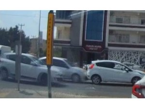 Kaza anı araç kamerasında