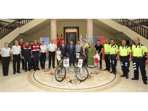 Trafikteki not, ödül olarak bisiklet kazandırdı