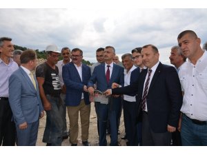 Alaplı OSB’de ilk fabrika temeli atıldı