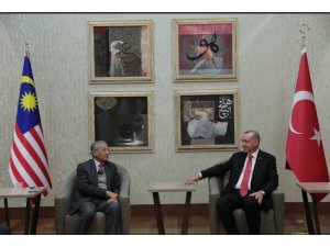 Cumhurbaşkanı Erdoğan, Malezya Başbakanı ile görüştü