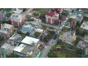 300 polisle şafak operasyonu helikopter kamerasında