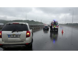 Kontrolden çıkan kamyon zincirleme kazaya neden oldu: 2 yaralı