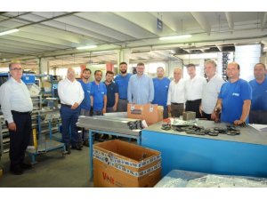 AK Parti’li Dağ’dan fabrika ziyaretleri