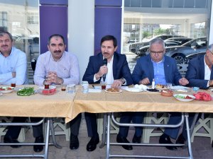 Başkan Kılca, Galericiler Sitesi esnafıyla buluştu