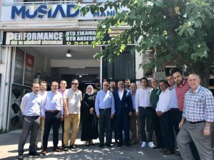 Manisa MÜSİAD AK Parti’li Mersinli’yi ağırladı
