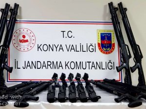 Beyşehir'de silah operasyonu