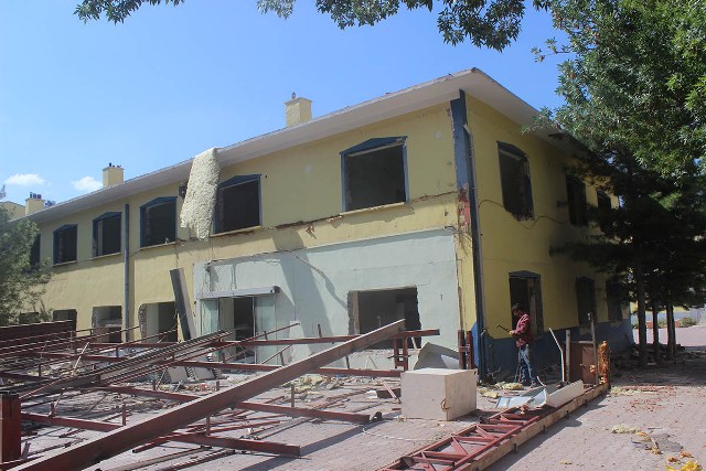 Eski Devlet Hastanesi yıkılıyor