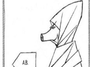 Türbanlı domuz karikatürü