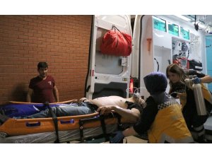 Domuz avında sırtından vuruldu