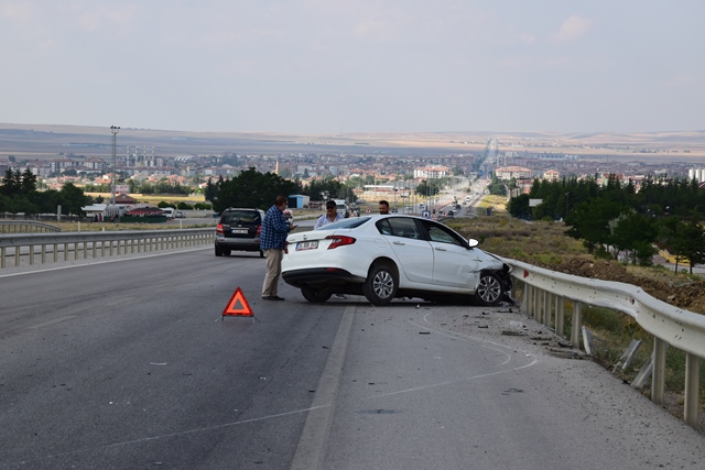 Kulu’da trafik kazası: 2 yaralı