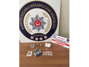 Tekirdağ’da uyuşturucu operasyonu