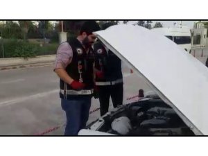 Otomobil motorunda tarihi eser kaçakçılığı