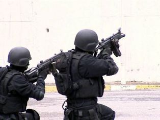 Askerden tatbikat için ilginç yer seçimi