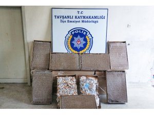 Tavşanlı’da kaçak tütün operasyonu