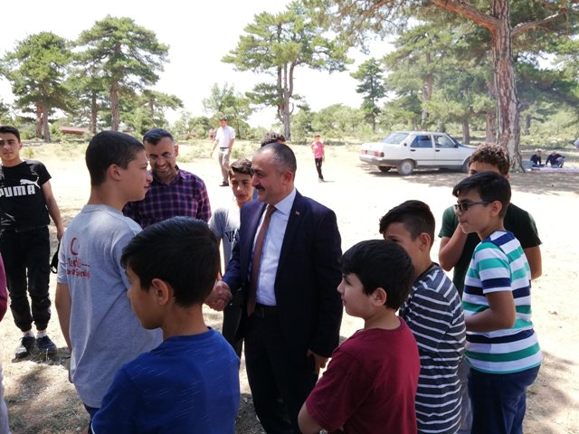 Kur'an kursu öğrencileri Akçapınar'da piknik yaptı
