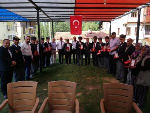 Bozkır'da Kıbrıs gazilerine madalya ve berat verildi