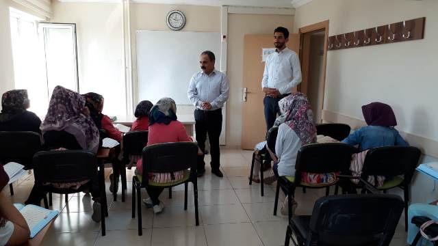 İşcan'dan KOMEK'e ziyaret