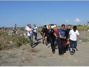 Samsun'da denize giren kişi boğuldu