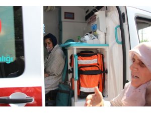 Kocaeli’de çıkan yangında binada mahsur kalanları itfaiye kurtardı