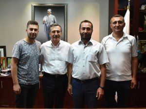 CHP Çeltik ilçe başkanı Yalavaç’tan Ataç’a ziyaret