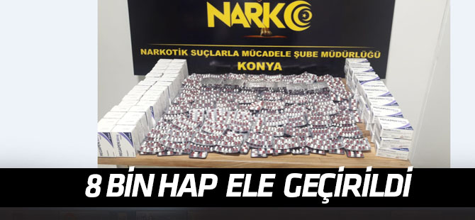 Konya'da uyuşturucu operasyonu: 5 gözaltı
