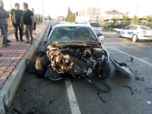 Konya'da trafik kazası: 4 yaralı