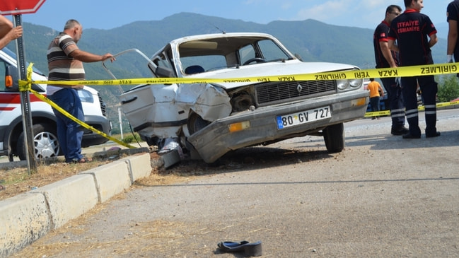 Osmaniye'de feci kaza... Anne öldü, bebeğinin durumu ağır...