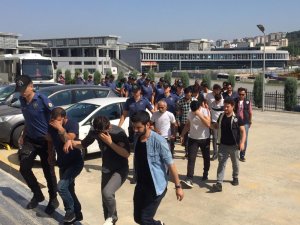 25 kişilik kredi dolandırıcılığı çetesi adliyeye sevk edildi