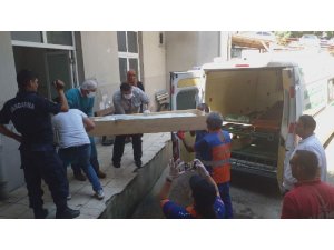 Selde kaybolan 3 yaşındaki Kağan’ın cenazesi hastane morguna getirildi