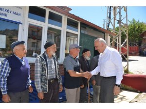 Kızılcahamam’da mahalle ziyaretleri başladı
