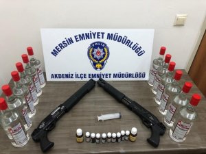 Mersin’de kaçak sigara ve alkol operasyonları: 6 gözaltı