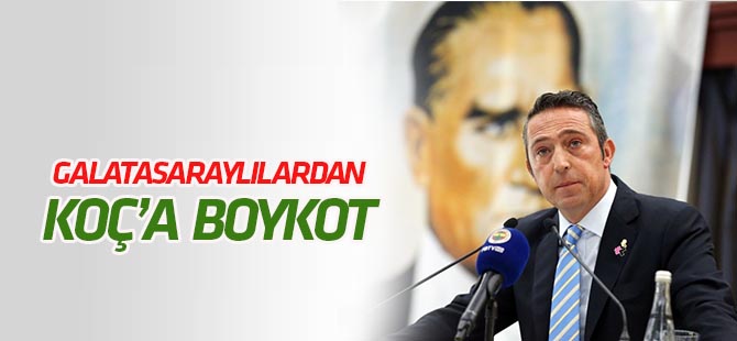 UltrAslan'dan Koç'a boykot kararı