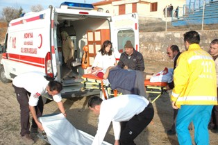 Hamile kadının imdadına hava ambulansı yetişti