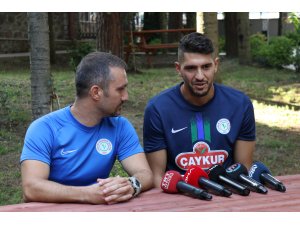 "Umarım sezonu iyi geçirip Avrupa'ya gidebiliriz"
