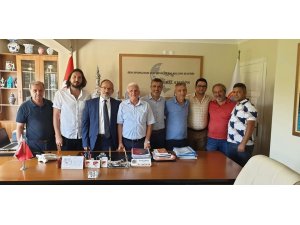 Belediye Kütahyaspor Kulübü yönetiminden destek ve nezaket ziyaretleri