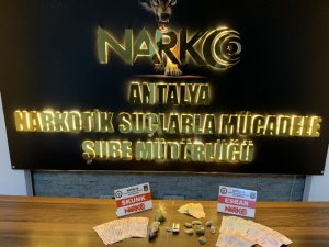 Antalya’da uyuşturucu operasyonları